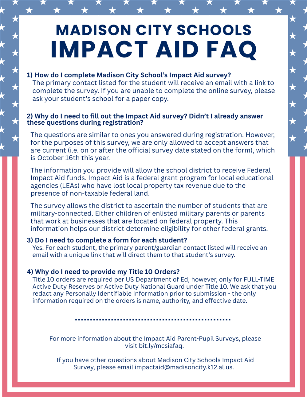 MCS Impact Aid FAQ MCS Impact Aid FAQ